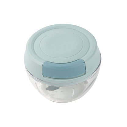 Plastic Garlic Press Vegetable Mincer Chopper 9.5*11 cm