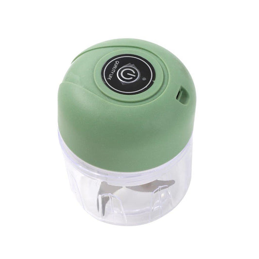 Plastic Garlic Press Vegetable Mincer Chopper 10*8 cm