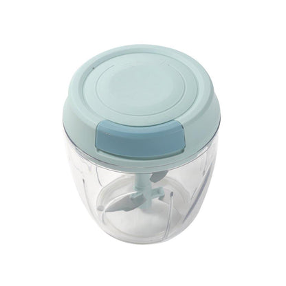 Plastic Garlic Press Vegetable Mincer Chopper 11cm*H 14 cm 900ML