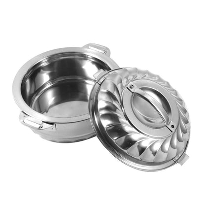 Stainless Steel Round Insulated Thermos Hot Pot Set of 6 Pcs 1L/2L/3L/5L/7L/10L
