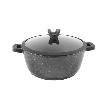 Granite Grey Cooking Pot Induction - 20 cm