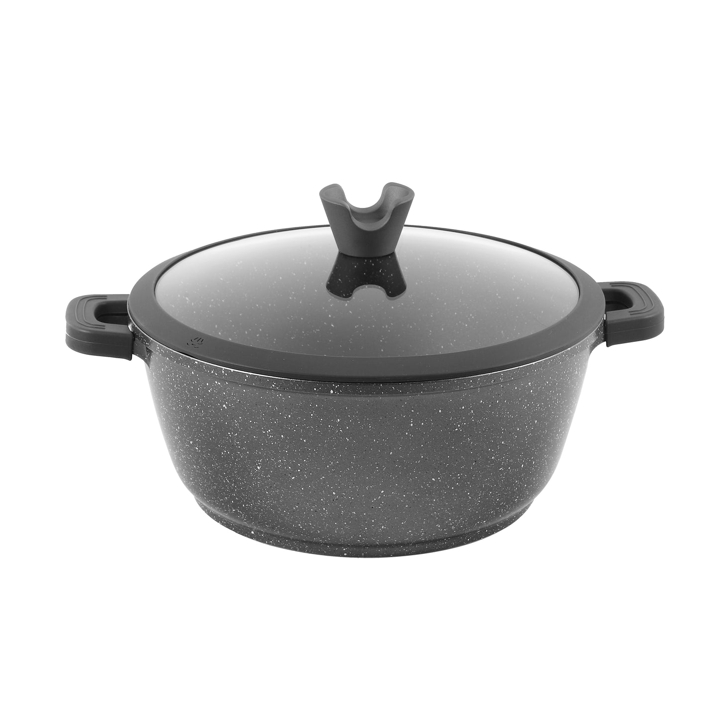 Granite Grey Cooking Pot Induction - 24 cm