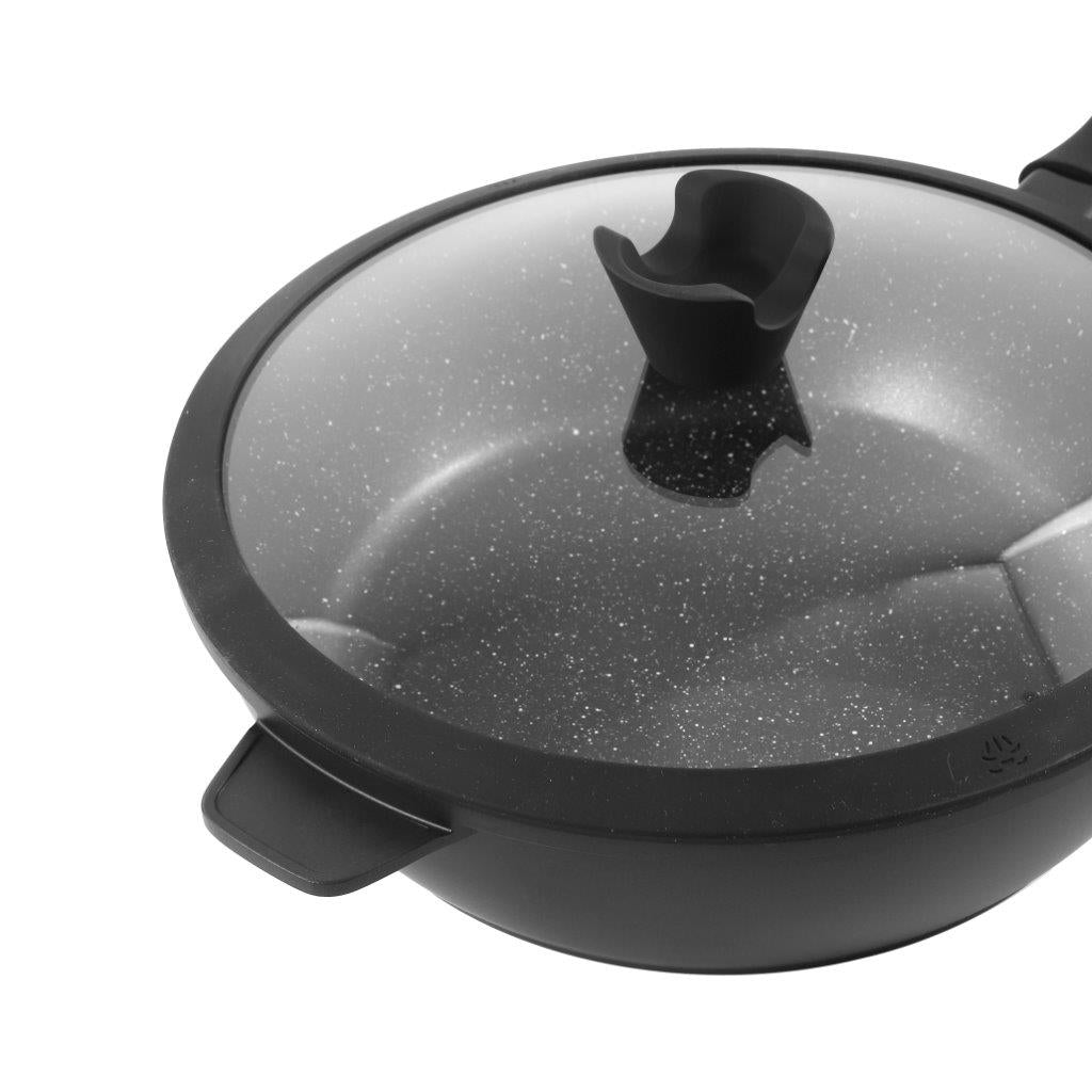 Frypan Wok Black 28 cm