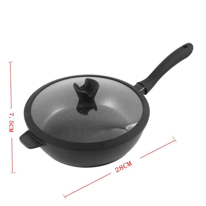 Frypan Wok Black 28 cm