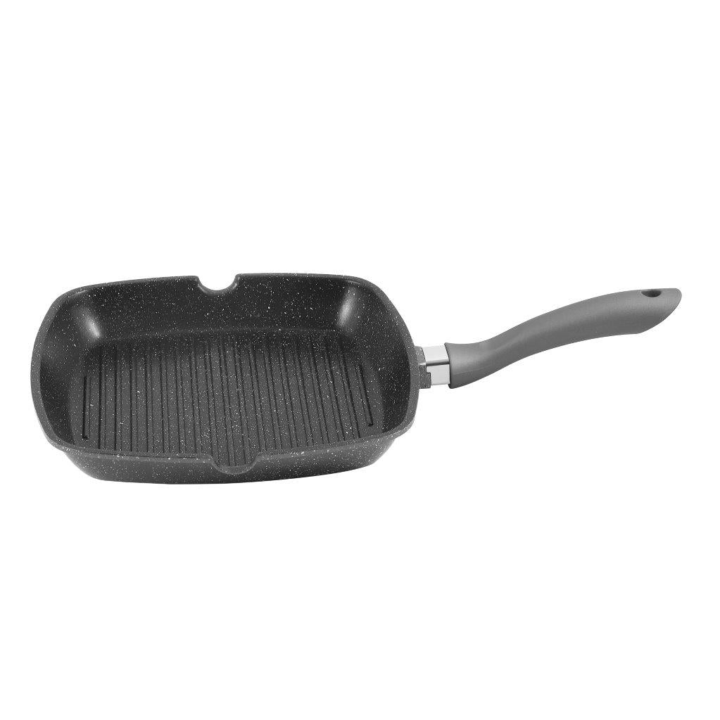 Granite Grill Pan - Grey  28 cm