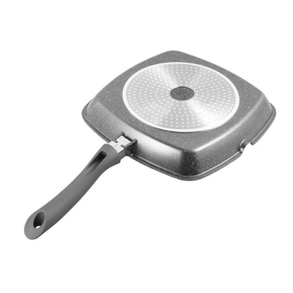 Granite Grill Pan - Grey  28 cm