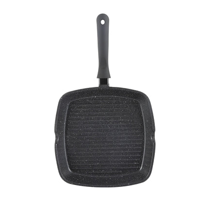 Granite Grill Pan - Black 28 cm
