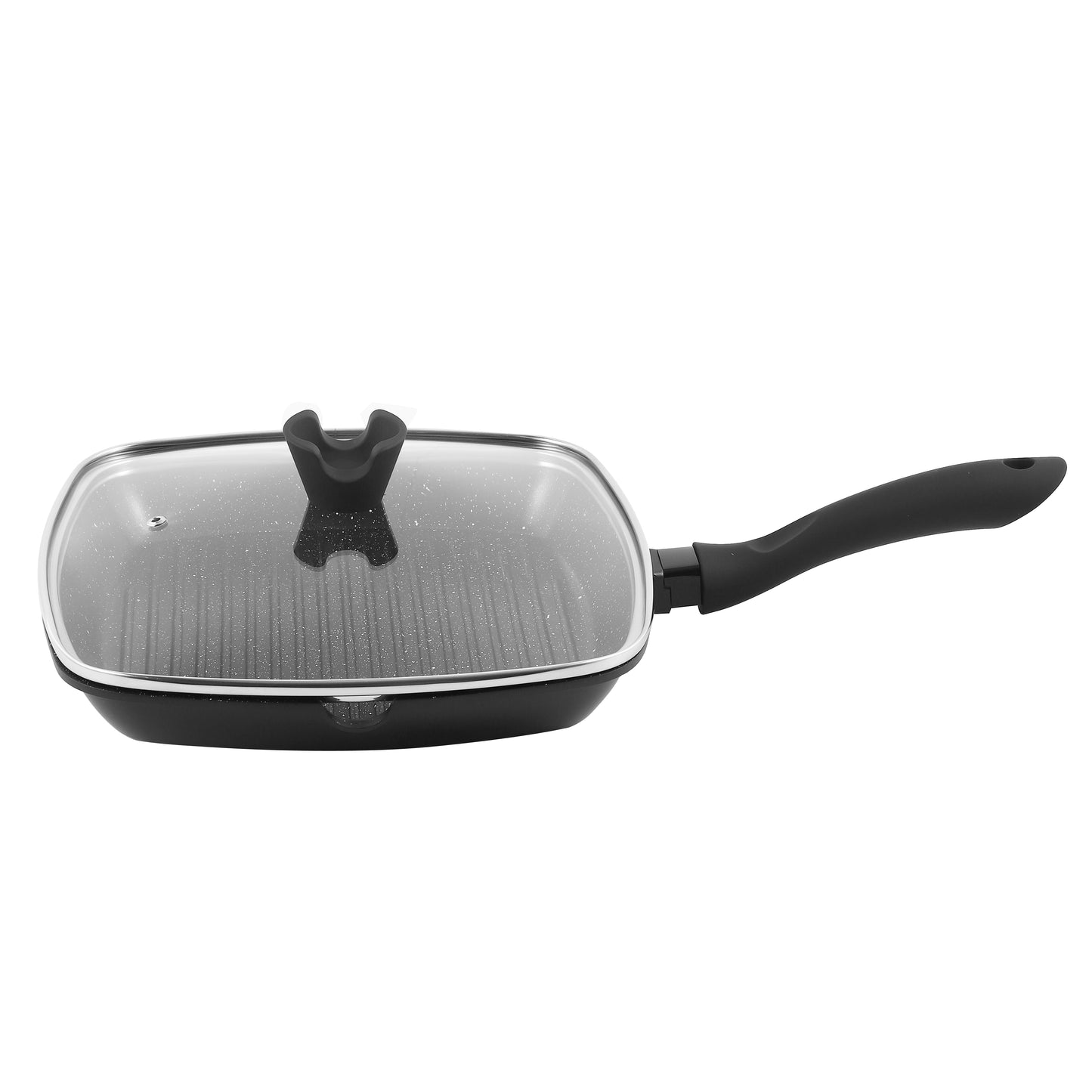 Granite Grill Pan - Black 28 cm