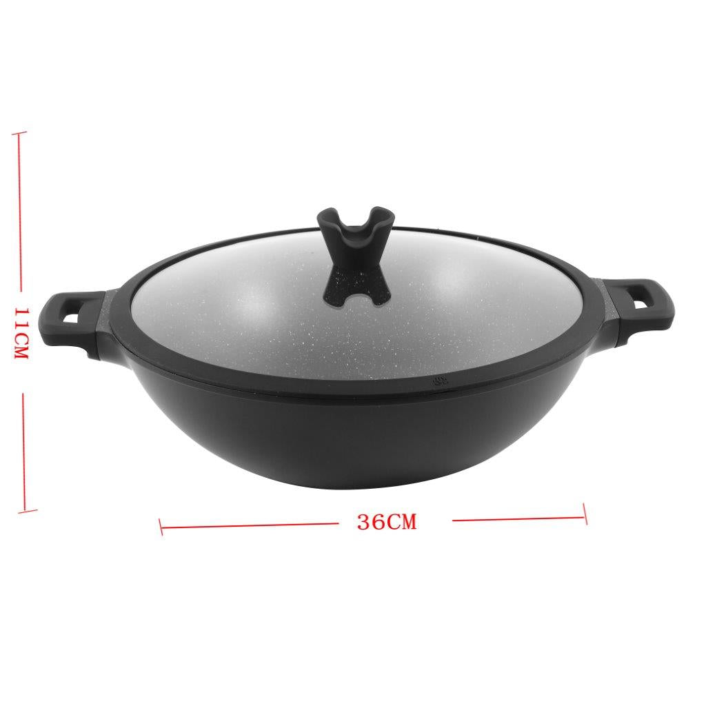 Wok Pan Black 36 cm