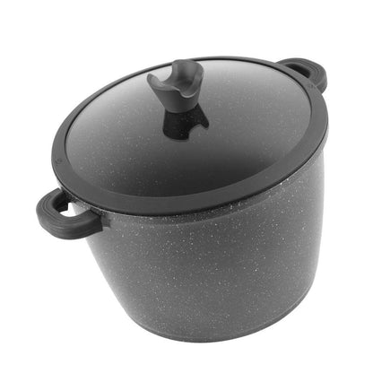 Granite Grey Stock Cooking Pot-  28 cm