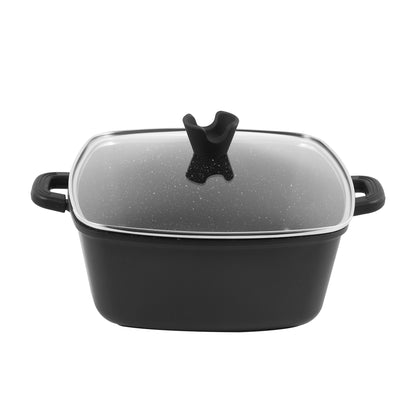 Granite Frying Pot Black - 28 cm