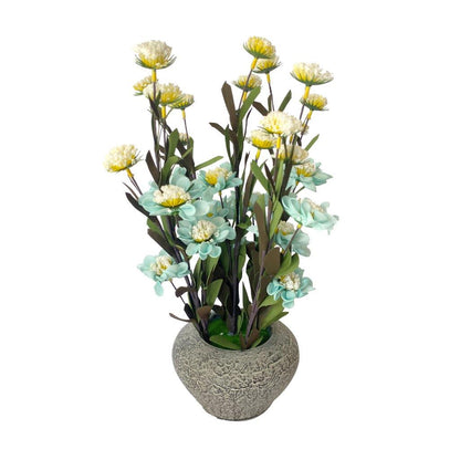 Realistic Touch Artificial Plant Flower Pot Home Interior Deco 42 cm
