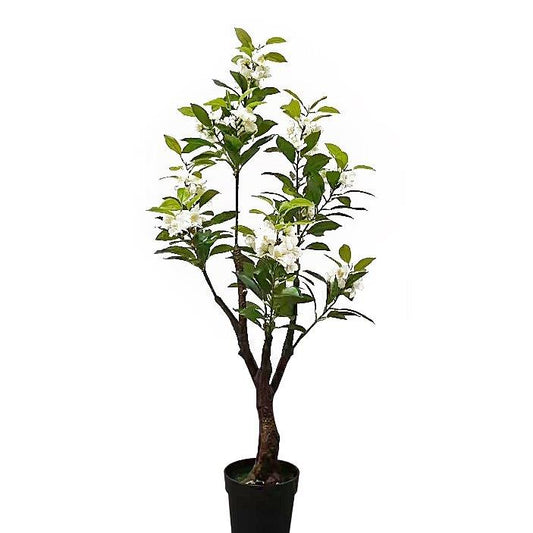 Realistic Touch Artificial Plant Flower Pot Home Interior Deco 120 cm