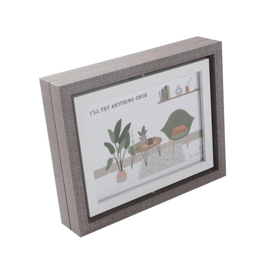 Home Decor Elegant Desktop Square Photo Frame 5*7inch