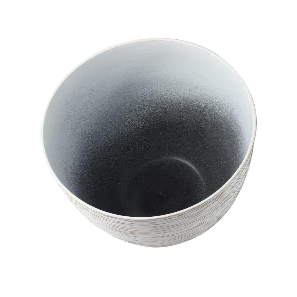 Plastic Gold Plant Caddy Flower Pot Planter 30*23 cm