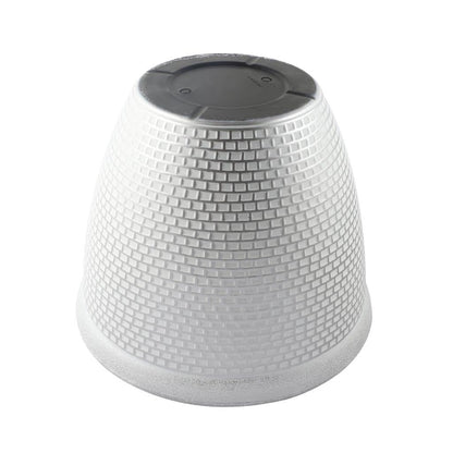 Plastic Silver Plant Caddy Flower Pot Planter 35.5*29 cm