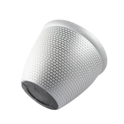 Plastic Silver Plant Caddy Flower Pot Planter 35.5*29 cm