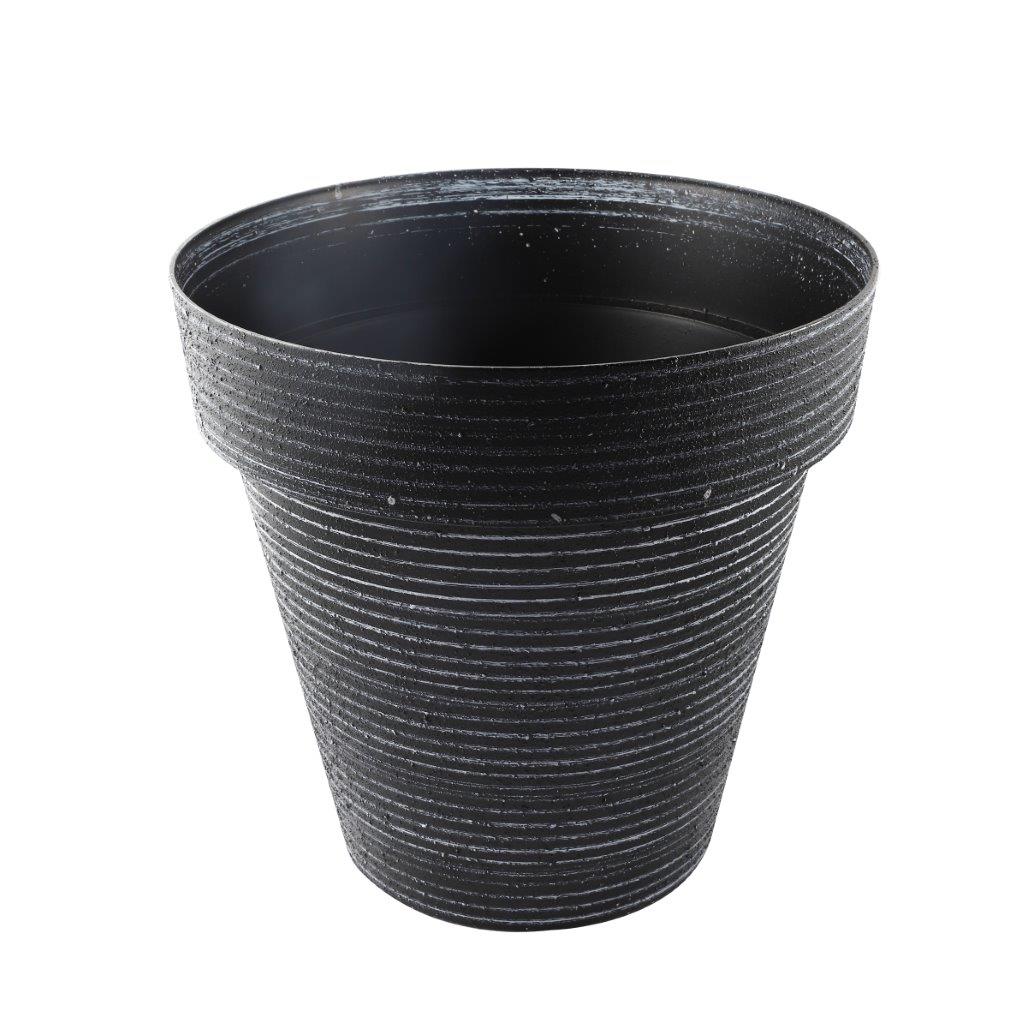 Plastic Black Plant Caddy Flower Pot Planter 45*43 cm