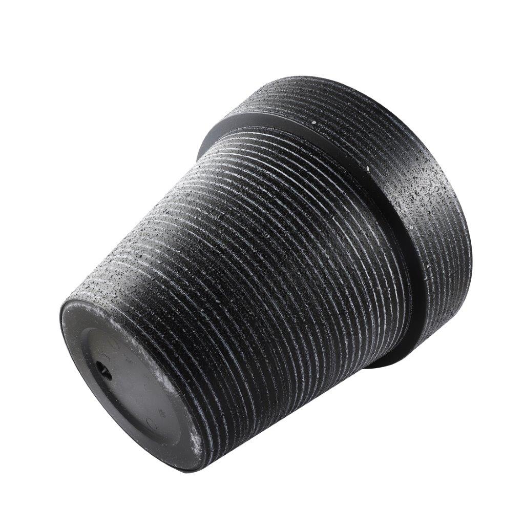 Plastic Black Plant Caddy Flower Pot Planter 45*43 cm