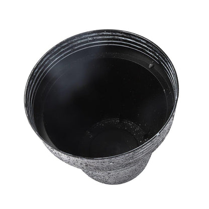 Plastic Black Plant Caddy Flower Pot Planter 28*26 cm