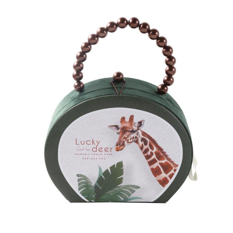 MDF Elegant Design Fashion Jewellery Box for Women 18.5*14.5*7 cm