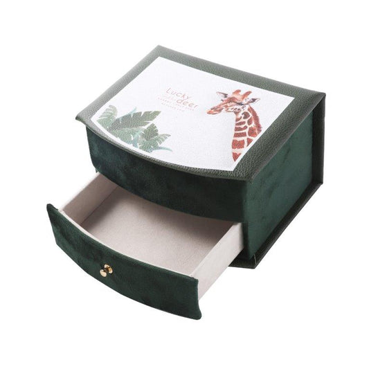 MDF Elegant Design Fashion Jewellery Box for Women 14.5*12*9 cm