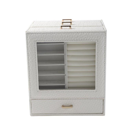 MDF Elegant Design Fashion Jewellery Box for Women 20*15*23 cm