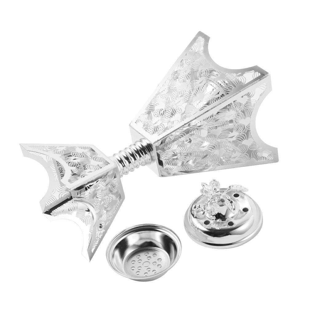 Essential Oil and Incense Burner Diffuser Metal Decor Craft 10*10*21.5 cm