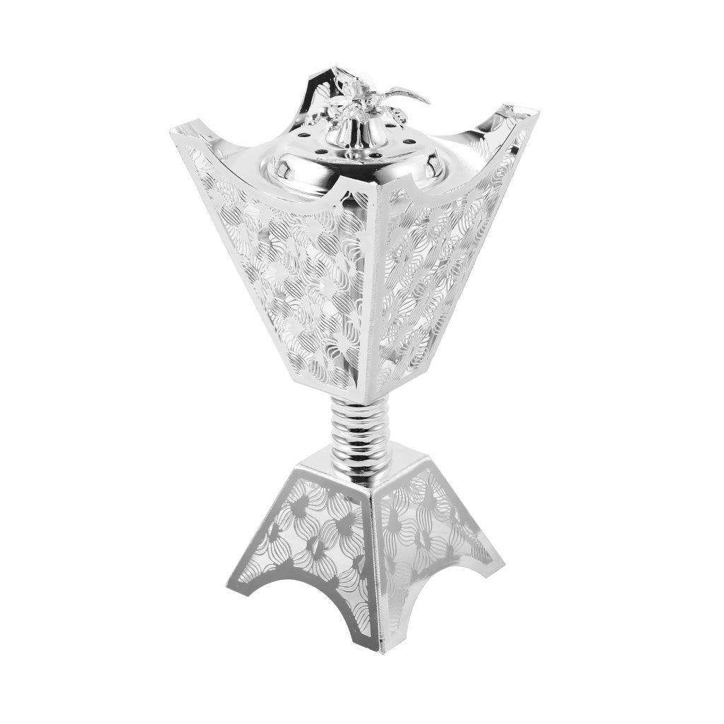 Essential Oil and Incense Burner Diffuser Metal Decor Craft 10*10*21.5 cm