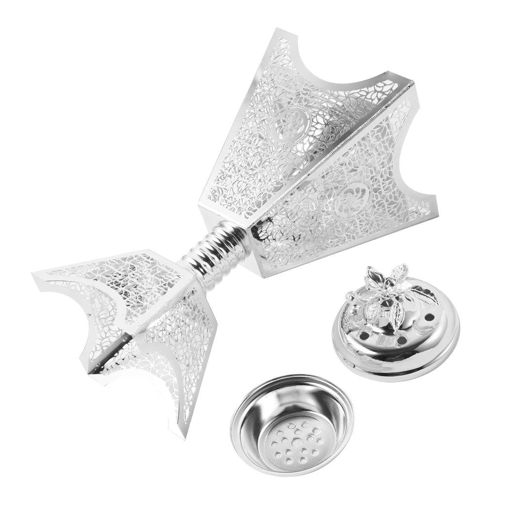 Essential Oil and Incense Burner Diffuser Metal Decor Craft 10*10*21.5 cm