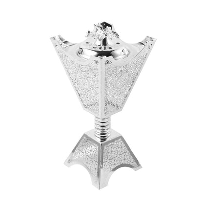 Essential Oil and Incense Burner Diffuser Metal Decor Craft 10*10*21.5 cm