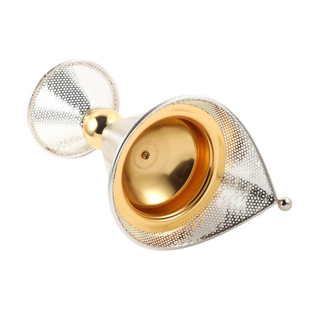 Essential Oil and Incense Burner Diffuser Metal Decor Craft 14*14*26 cm