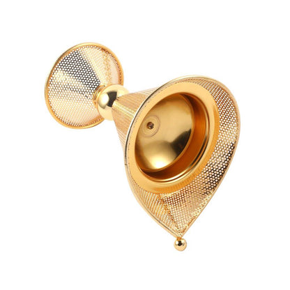 Essential Oil and Incense Burner Diffuser Metal Decor Craft 14*14*26 cm