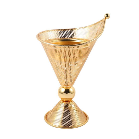 Essential Oil and Incense Burner Diffuser Metal Decor Craft 14*14*26 cm