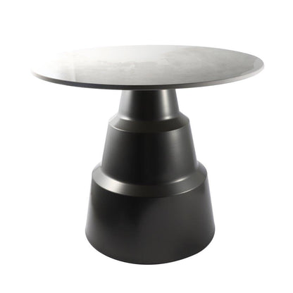 Metal Marbletop Abstract Design Round Centre Table Coffee Table 78*78*40/58*58*50 cm