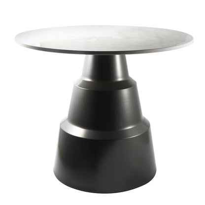 Metal Marbletop Abstract Design Round Centre Table Coffee Table 78*78*40/58*58*50 cm