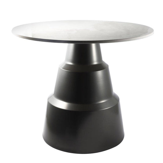 Metal Marbletop Abstract Design Round Centre Table Coffee Table 78*78*40/58*58*50 cm