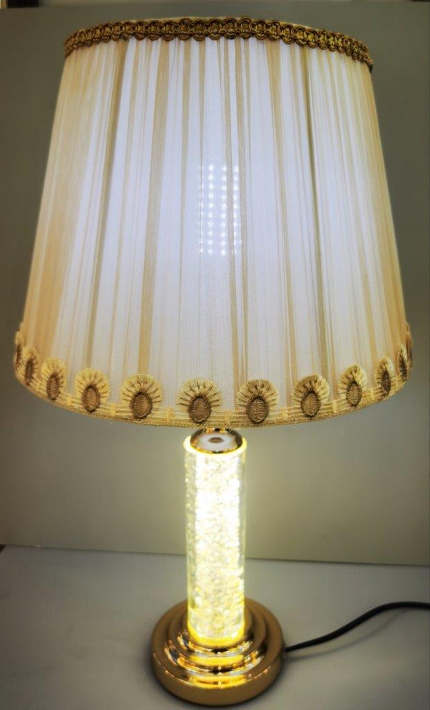 Home Decor Bedside Desktop Table Lamp Metal Base Color Shade  30*50 cm