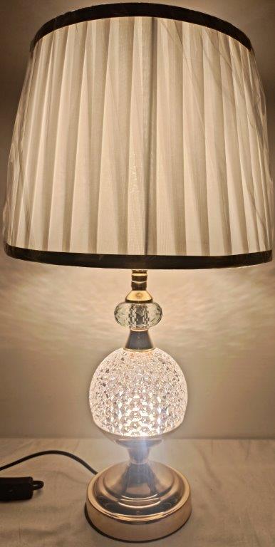 Home Decor Bedside Desktop Table Lamp Metal Base Color Shade 30*50 cm