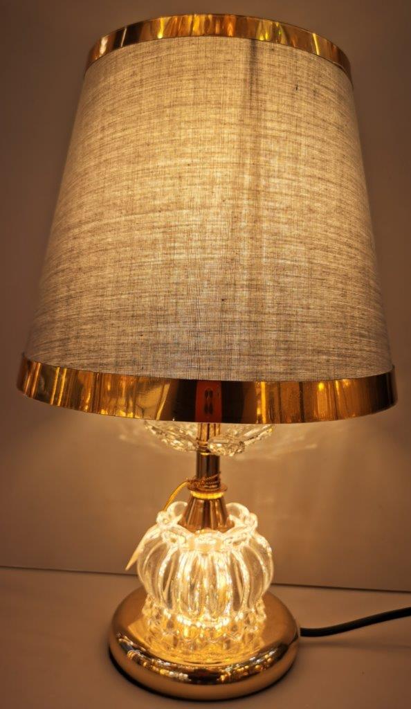 Home Decor Bedside Desktop Table Lamp Metal Base Color Shade  38*25 cm