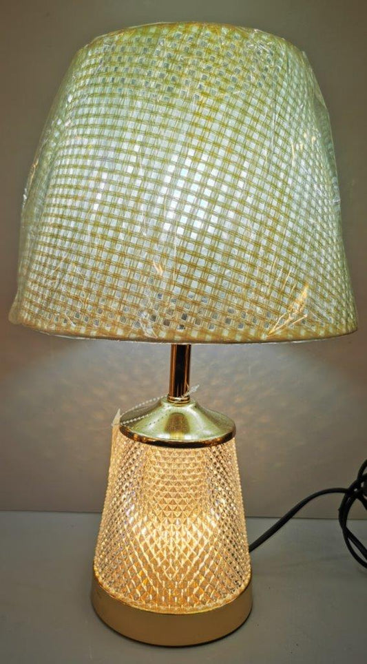 Home Decor Bedside Desktop Table Lamp Metal Base Color Shade  25*41 cm