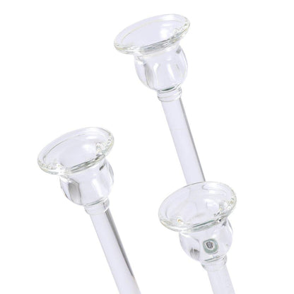 Home Decor Crystal Decor Table Top Candleholder 3 Arms  37 cm