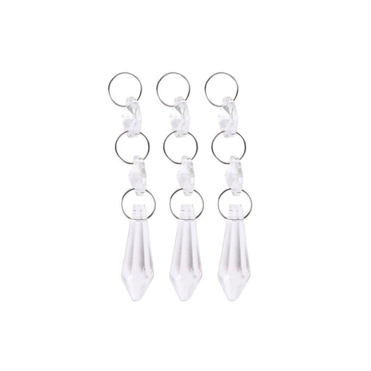 Home Decor Crystal Decor Table Top Candleholder 9 Arms  45 cm