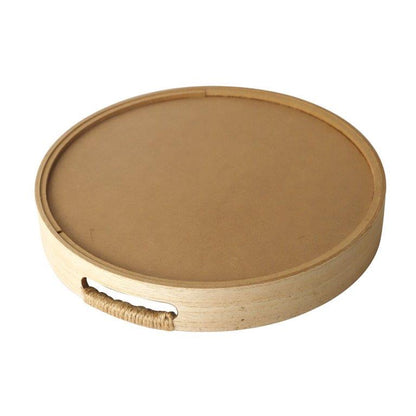 Abstract Deco Food Tray MDF Rectangle Serving Tray Set of 2 Pcs