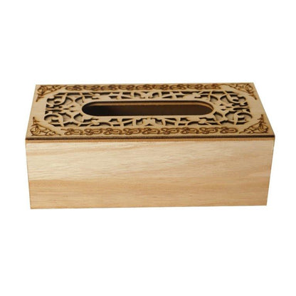 Premium Quality Abstract Design MDF Rectangular Tissue Box Napkin Holder