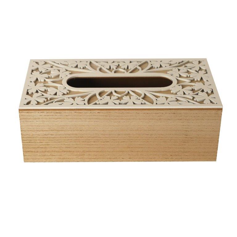Premium Quality Abstract Design MDF Rectangular Tissue Box Napkin Holder