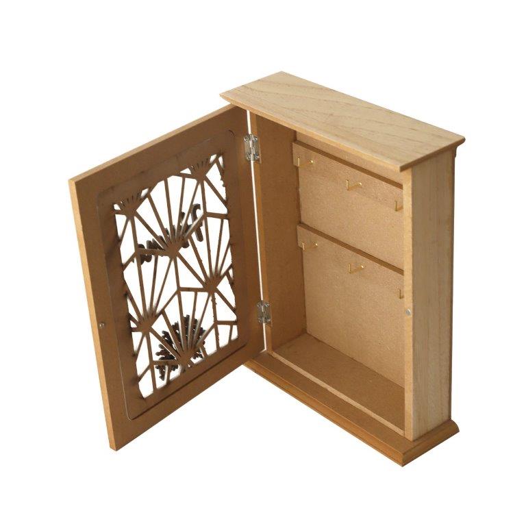 Premium Quality Abstract Design MDF Rectangular Key Storage Box