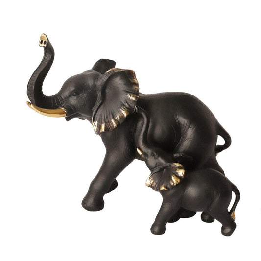 Sculpture Statue Resin Figurine Elephant 33*20*30 cm