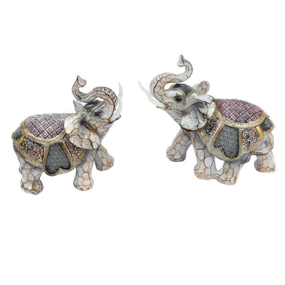 Sculpture Statue Resin Figurine Elephant 17*8*16 cm