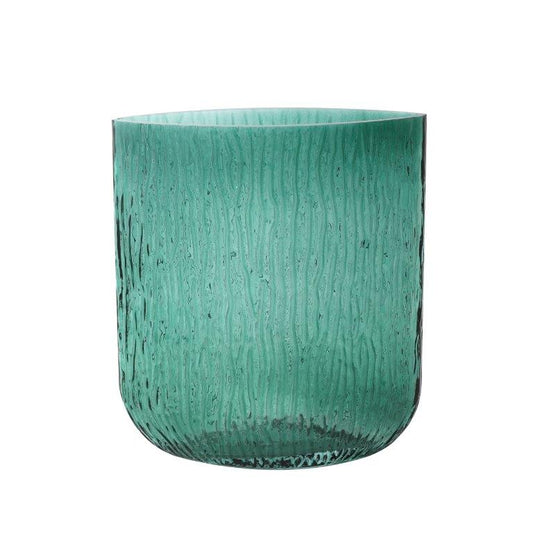 Home Decor Tabletop Fluorescent Color Glass Vase Abstract Shape**